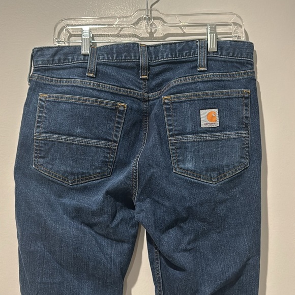 Carhartt Rugged Flex Straight Fit Men's Jeans 33x30 Construction Lumber Yard - Picture 1 of 10